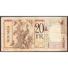 Nouvelle-Calédonie - Nouméa - Pick 37b - 20 francs - Série U.54 - 1937 - Etat : TB+