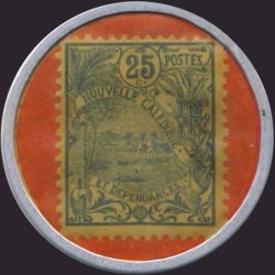 Nouvelle-Calédonie - Nouméa - Pick 28 - 25 centimes - 1922 - Etat : SUP+