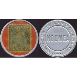 Nouvelle-Calédonie - Nouméa - Pick 28 - 25 centimes - 1922 - Etat : SUP+