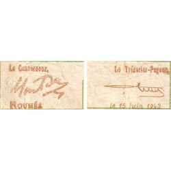 Nouvelle-Calédonie - Nouméa - Pick 58 - 5 francs - 15/06/1943 - Etat : TB-