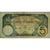 Sénégal - Dakar - Pick 5Bc_1 - 5 francs - Série D.1809 - 14/12/1922 - Etat : TTB