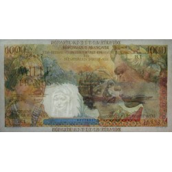 La Réunion - Pick 52a - 1'000 francs - Série B.1 - 1964 - Etat : TTB+ à SUP