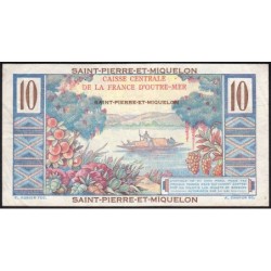 St-Pierre et Miquelon - Pick 23 - 10 francs - Série F.41 - 1950 - Etat : TTB+