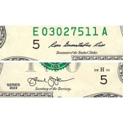 Etats Unis - Pick 538 - 2 dollars - Série E A - 2013 - Richmond - Etat : TTB