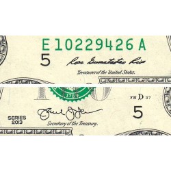 Etats Unis - Pick 538 - 2 dollars - Série E A - 2013 - Richmond - Etat : SUP