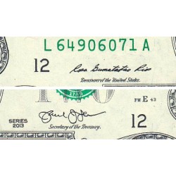 Etats Unis - Pick 538 - 2 dollars - Série L A - 2013 - San Francisco - Etat : SUP
