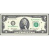 Etats Unis - Pick 545 - 2 dollars - Série B A - 2017 A - New York - Etat : TTB