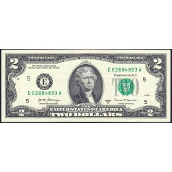 Etats Unis - Pick 545 - 2 dollars - Série E A - 2017 A - Richmond - Etat : TTB