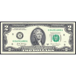 Etats Unis - Pick 545 - 2 dollars - Série H A - 2017 A - Saint-Louis - Etat : SUP