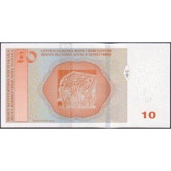 Bosnie-Herzégovine - Pick 80a - 10 convertible maraka - Série F - 2012 - Etat : NEUF