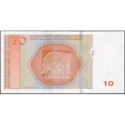 Bosnie-Herzégovine - Pick 80c - 10 convertible maraka - Série H - 2019 - Etat : NEUF