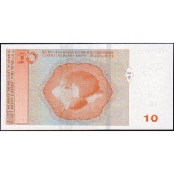 Bosnie-Herzégovine - Pick 81a - 10 convertible maraka - Série F - 2012 - Etat : NEUF