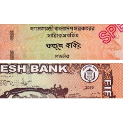 Bangladesh - Pick 56Aas - 50 taka - 2019 - Spécimen - Etat : NEUF