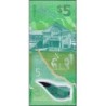 Barbade - Pick 81a - 5 dollars - Série G69 - 2022 - Polymère - Etat : NEUF