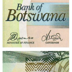 Botswana - Pick 30b - 10 pula - Série AB - 2010 - Etat : NEUF