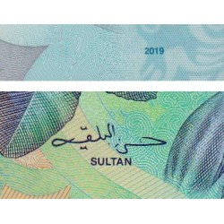 Brunei - Pick 35d - 1 dollar - Série D/60 - 2019 - Polymère - Etat : NEUF