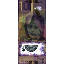 Canada - Pick 113 - 10 dollars - Série FTY - 2018 - Polymère - Etat : NEUF