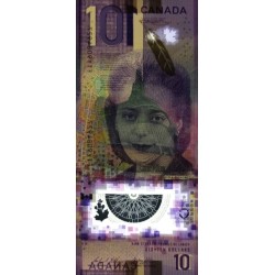 Canada - Pick 113a - 10 dollars - Série FTY - 2018 - Polymère - Etat : NEUF