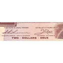 Canada - Pick 94b_1 - 2 dollars - Série BGD - 1986 (1988) - Etat : TB+