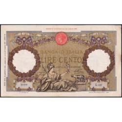 Italie - Pick 55a - 100 lire - 18/08/1936 - An XIV - Etat : TTB-