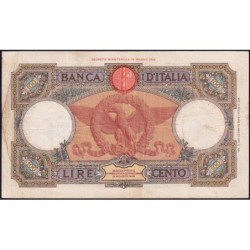 Italie - Pick 55a - 100 lire - 18/08/1936 - An XIV - Etat : TTB-