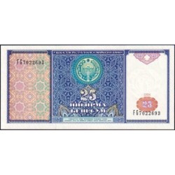 Ouzbékistan - Pick 77a - 25 som - Série FG - 1994 - Etat : NEUF