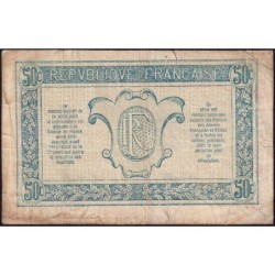 VF 01-05 - 50 centimes - Trésorerie aux armées - 1917 - Série E - Etat : TB