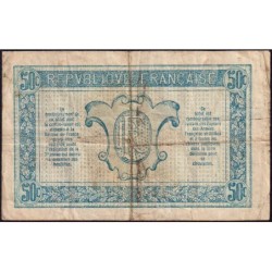 VF 01-06 - 50 centimes - Trésorerie aux armées - 1917 - Série F - Etat : TB