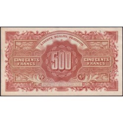VF 11-01 - 500 francs - Marianne - 1945 - Série 10L - Etat : SUP+