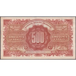 VF 11-01 - 500 francs - Marianne - 1945 - Série 10L - Etat : SUP+