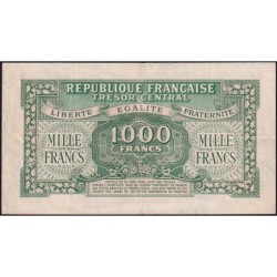 VF 13-01 - 1000 francs - Marianne - 1945 - Série 90D - Etat : TTB