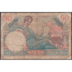 VF 31-01 - 50 francs - Trésor français - Territoires occupés - 1947 - Série H.1 - Etat : B