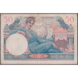 VF 31-01 - 50 francs - Trésor français - Territoires occupés - 1947 - Série O.1 - Etat : TTB