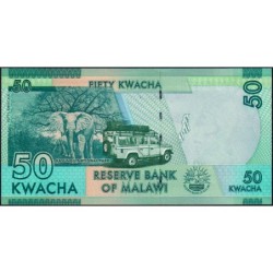 Malawi - Pick 64b - 50 kwacha - Série AV - 01/01/2015 - Etat : NEUF