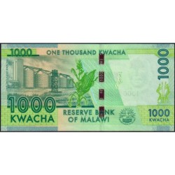 Malawi - Pick 67b - 1'000 kwacha - Série BK - 01/01/2016 - Etat : NEUF