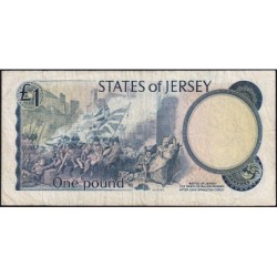 Jersey - Pick 11a - 1 pound - Série LB - 1976 - Etat : TB+