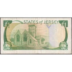 Jersey - Pick 15a - 1 pound - Série AC - 1989 - Etat : TB