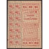 1943 - Titre 1217 - Viande et Charcuterie - Catégorie M - Décembre - Etat : SUP