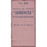 Jardin - Semences - Titre 545 - Catégorie 2 - 1942 - Etat : SUP à SUP+