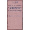 1942 - Titre 545 - Jardin - Semences - Catégorie 2 -  Etat : SUP à SUP+