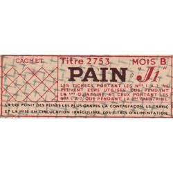 Pain - Titre 2753 - Catégorie J1 - 02/1946 - Etat : SUP