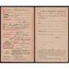 Demande carte individuellle d'alimentation - Catégorie C - 1918 - Juvigny-les-Vallées (50) - Etat : SUP
