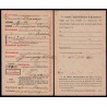 Demande carte individuellle d'alimentation - Catégorie C - 1918 - Juvigny-les-Vallées (50) - Etat : SUP