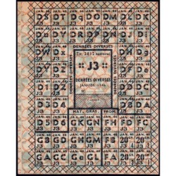 1946 - Titre 2812 national - Denrées diverses, fromage, mat. grasses - Catégorie J3 - Etat : SPL