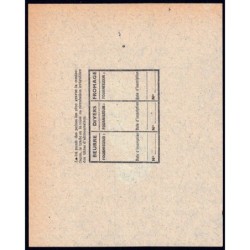 1946 - Titre 2813 national - Denrées diverses, fromage, mat. grasses - Catég. M C V - Etat : SPL