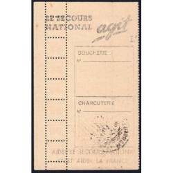 1943 - Titre 864 spécial - Viande et Charcuterie - Mai - Etat : SUP