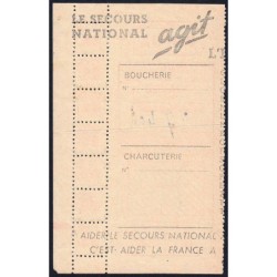 1943 - Titre 864 spécial - Viande et Charcuterie - Mai - Boulogne-Bill. (92) - Etat : SUP