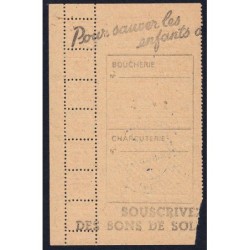 Viande et Charcuterie - Titre 897 spécial - 06/1943 - Néris-les Bains (03) - Etat : TB