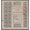 1941 - Titre C 215 - Viande et Charcuterie - Cat. U - Novembre - Montgeron (91) - Etat : TTB
