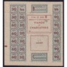 1941 - Titre C 215 - Viande et Charcuterie - Cat. U - Novembre - Plessis-Trévise (94) - Etat : SUP